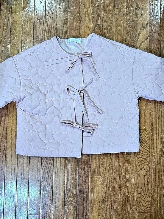 All in Favor Jackets & Blazers - All in Favor Quilted Heart Jacket